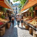 découvrez les meilleurs marchés gourmands d'occitanie, où saveurs locales et produits artisanaux se rencontrent pour éveiller vos papilles.