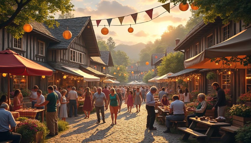 découvrez les fêtes de village les plus conviviales, où partage, traditions et bonne humeur se retrouvent pour des moments inoubliables en famille et entre amis.