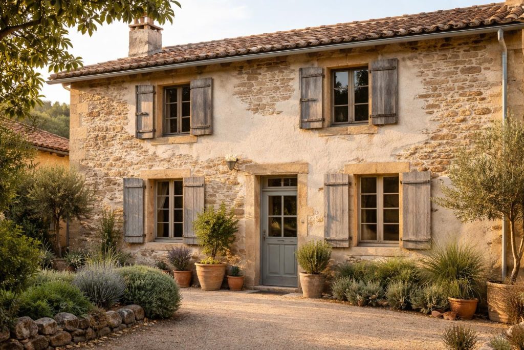 découvrez comment rénover une maison de village dans le gers en valorisant la pierre apparente et en utilisant les enduits traditionnels weber pour un résultat authentique et durable.