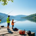 découvrez les bases de la pêche dans les magnifiques lacs du gers et profitez d'une expérience nature inoubliable, idéale pour les débutants.