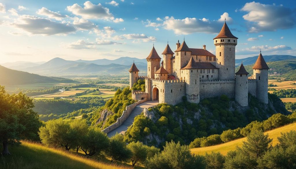 découvrez les plus beaux châteaux à visiter entre condom et lectoure, entre histoire et paysages pittoresques du sud-ouest de la france.